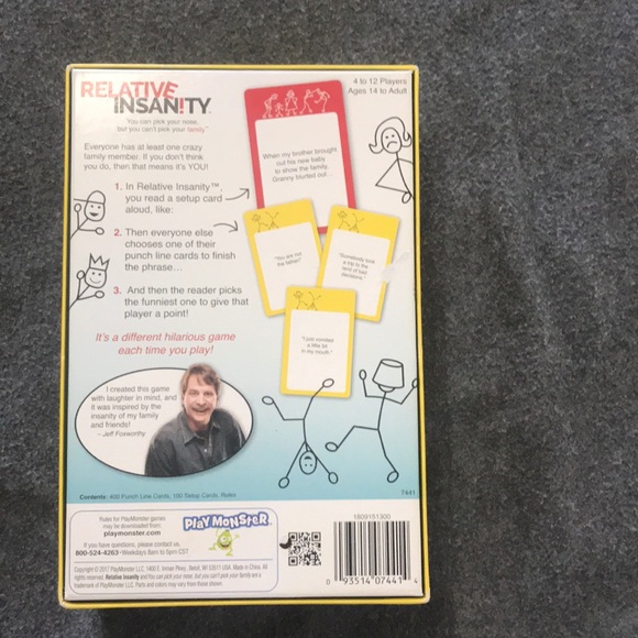 Relative Insanity game - Picture 3 of 5